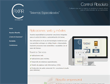 Tablet Screenshot of caxiar.com